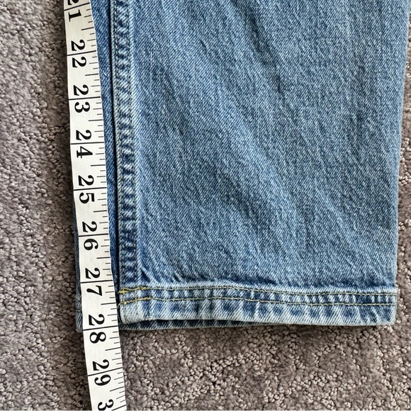 PILCRO ANTHROPOLOGIE Jeans Women’s Size 32 Light Acid Wash The Wanderer Relaxed - Picture 13 of 14